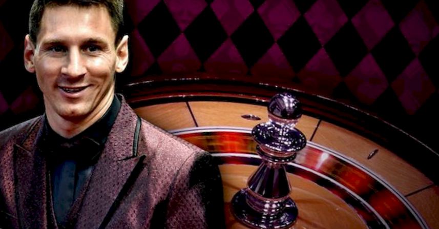 Messi likes to gamble in casinos